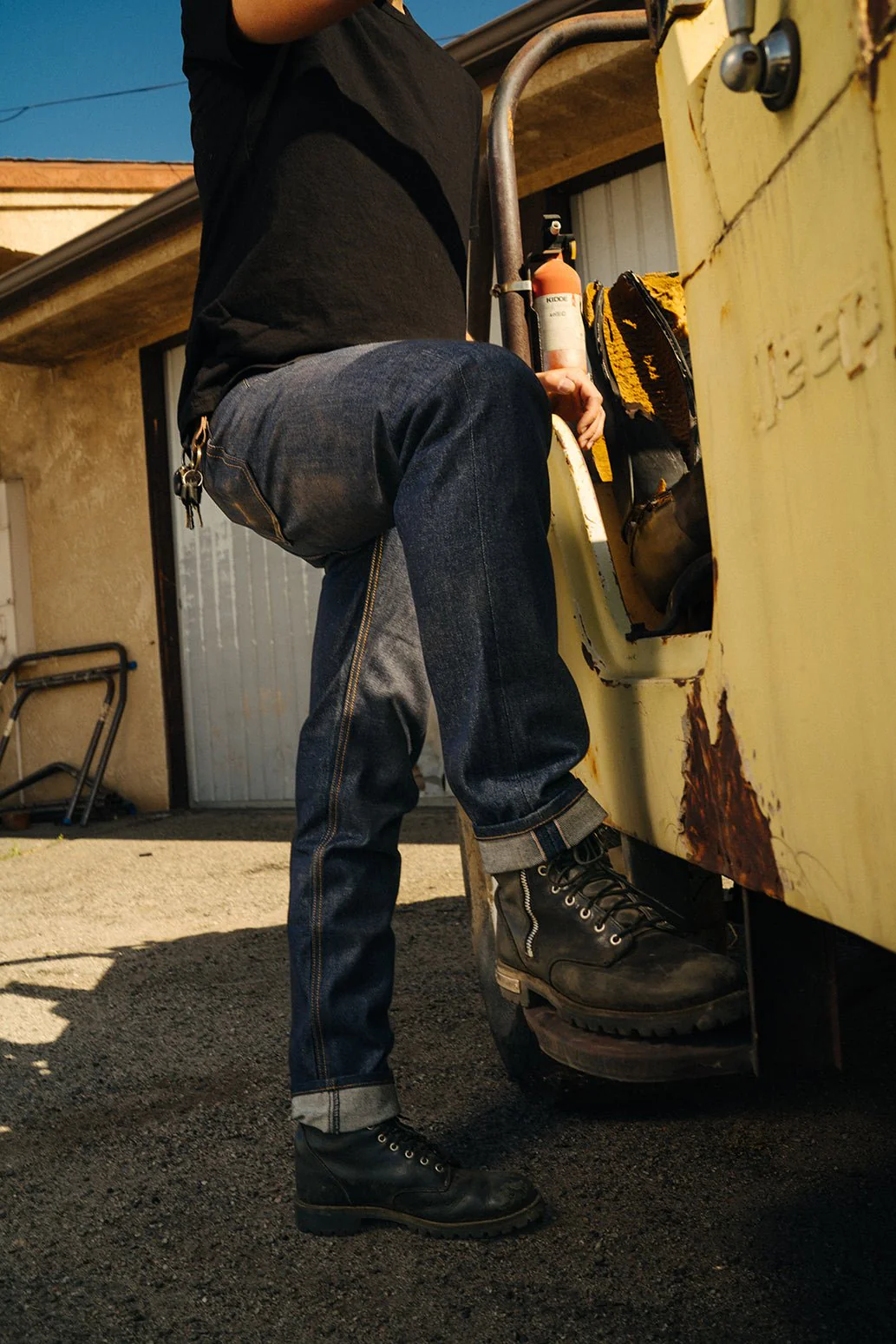 Japanese Raw Denim | Slim Straight Selvedge Denim - Image 4